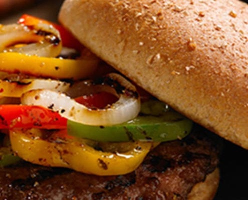 Grilled Fajita Burgers