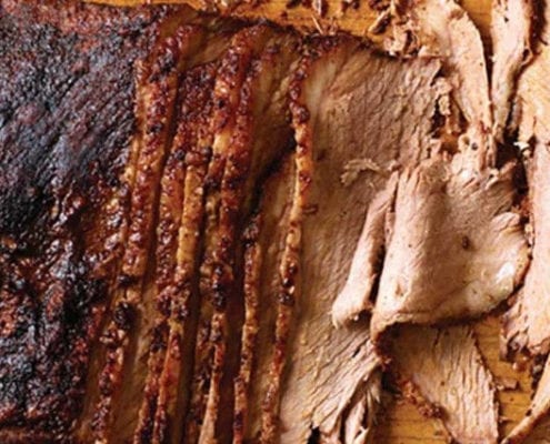 Dr. BBQ’s Smoked Flat-Cut Brisket with Coffee