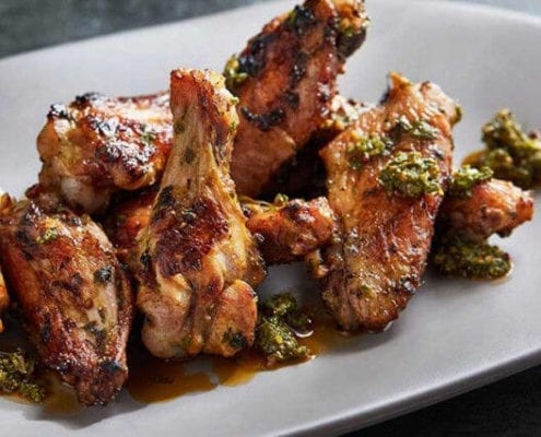 Smoky Grilled Chicken Wings