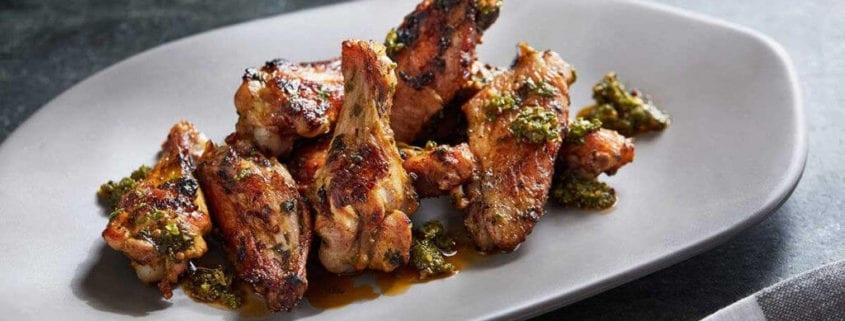 Smoky Grilled Chicken Wings