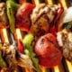 Grilled Chicken Fajita Skewers