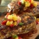 Plank Grilled Chicken with Fruit Salsa