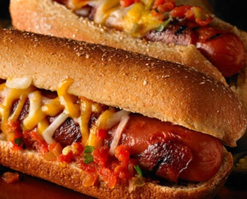 Turkey Bacon Dogs