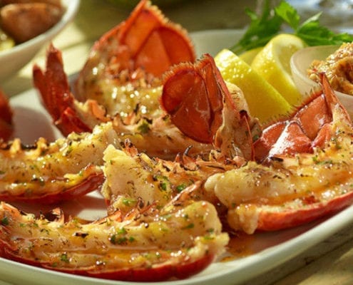 Grilled Lobster Tails