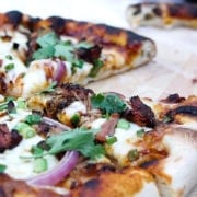 Wood-Fired BBQ Pulled Pork Pizza