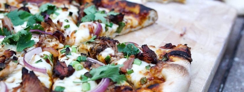 Wood-Fired BBQ Pulled Pork Pizza