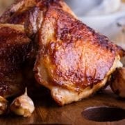 Barbecue Chicken with Alabama White Sauce