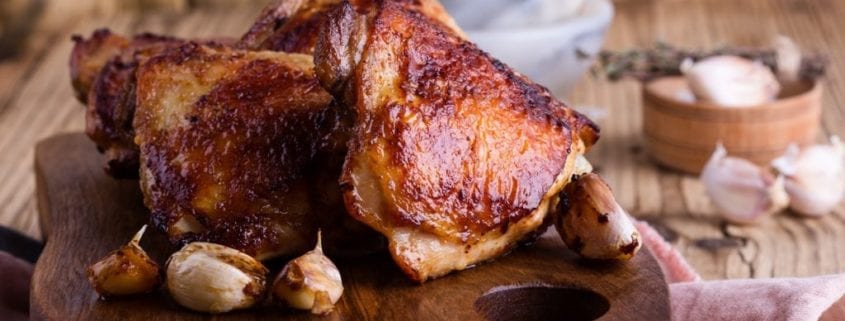 Barbecue Chicken with Alabama White Sauce