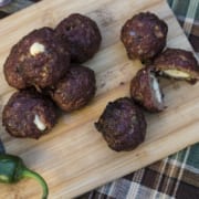 Jalapeño Mozzarella Stuffed Meatballs560