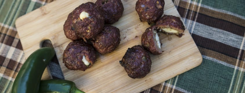 Jalapeño Mozzarella Stuffed Meatballs560