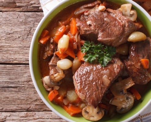 Pellet Braised Pot Roast