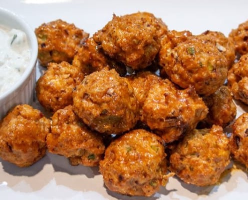 Buffalo Chicken Meatballs