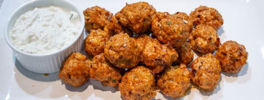 Buffalo Chicken Meatballs