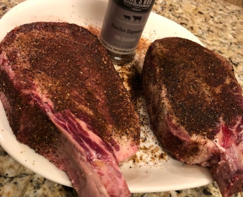 Reverse Sear Ribeye