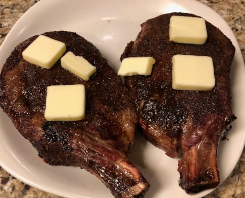 Reverse Sear Ribeye