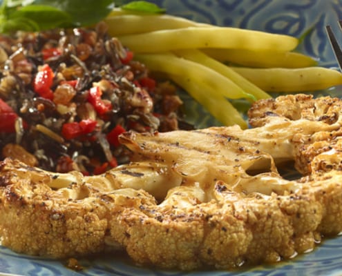 Grilled Cauliflower Steaks