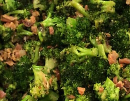 Big Green Egg Roasted Broccoli Salad