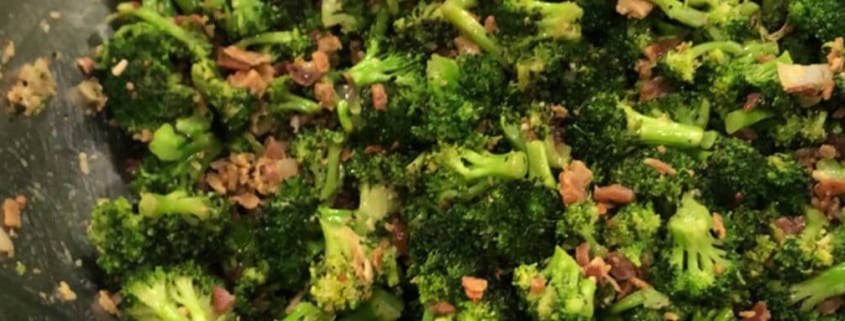 Big Green Egg Roasted Broccoli Salad