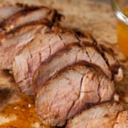 Bourbon Glazed Pork Tenderloin