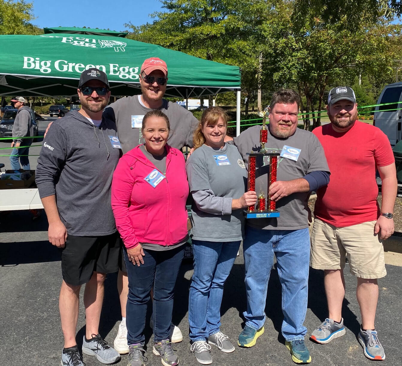 1st place - Dusty and Michelle Hurst, Kent & Melissa Atkins, and Mike Wilkins all from Northwest Arkansas