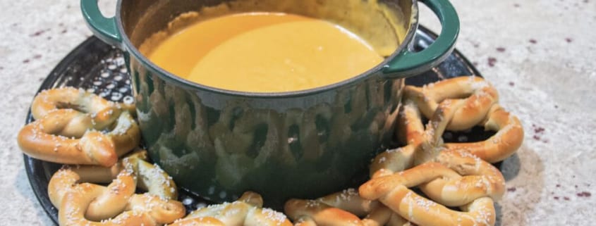 Big Green Egg Beer Cheese Dip