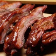 Baby Back Ribs with Quince Barbecue Sauce