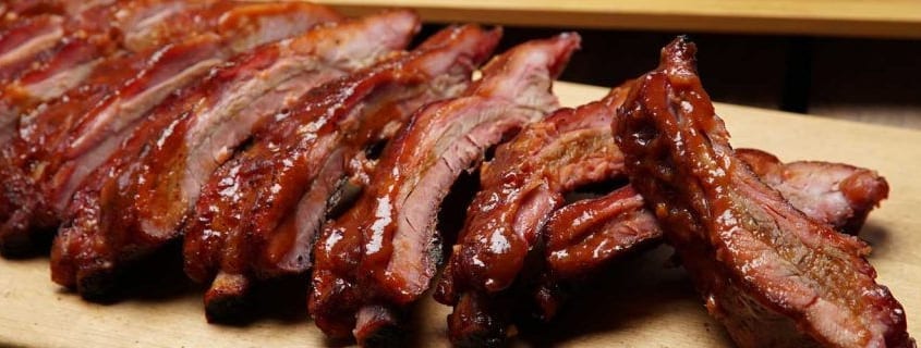 Baby Back Ribs with Quince Barbecue Sauce