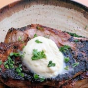 The Curious Pig’s Signature Pork Chop