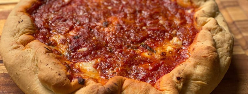 Deep Dish Chicago Style Pizza