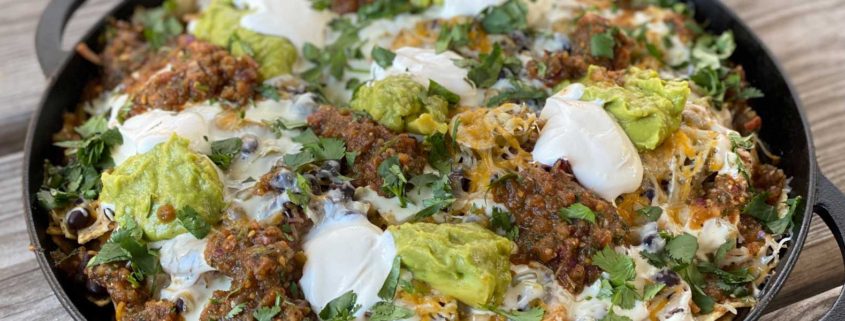 Pulled Pork Nachos with Fire-Roasted Salsa