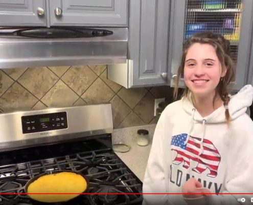 Maddie Makes Broccoli Cornbread