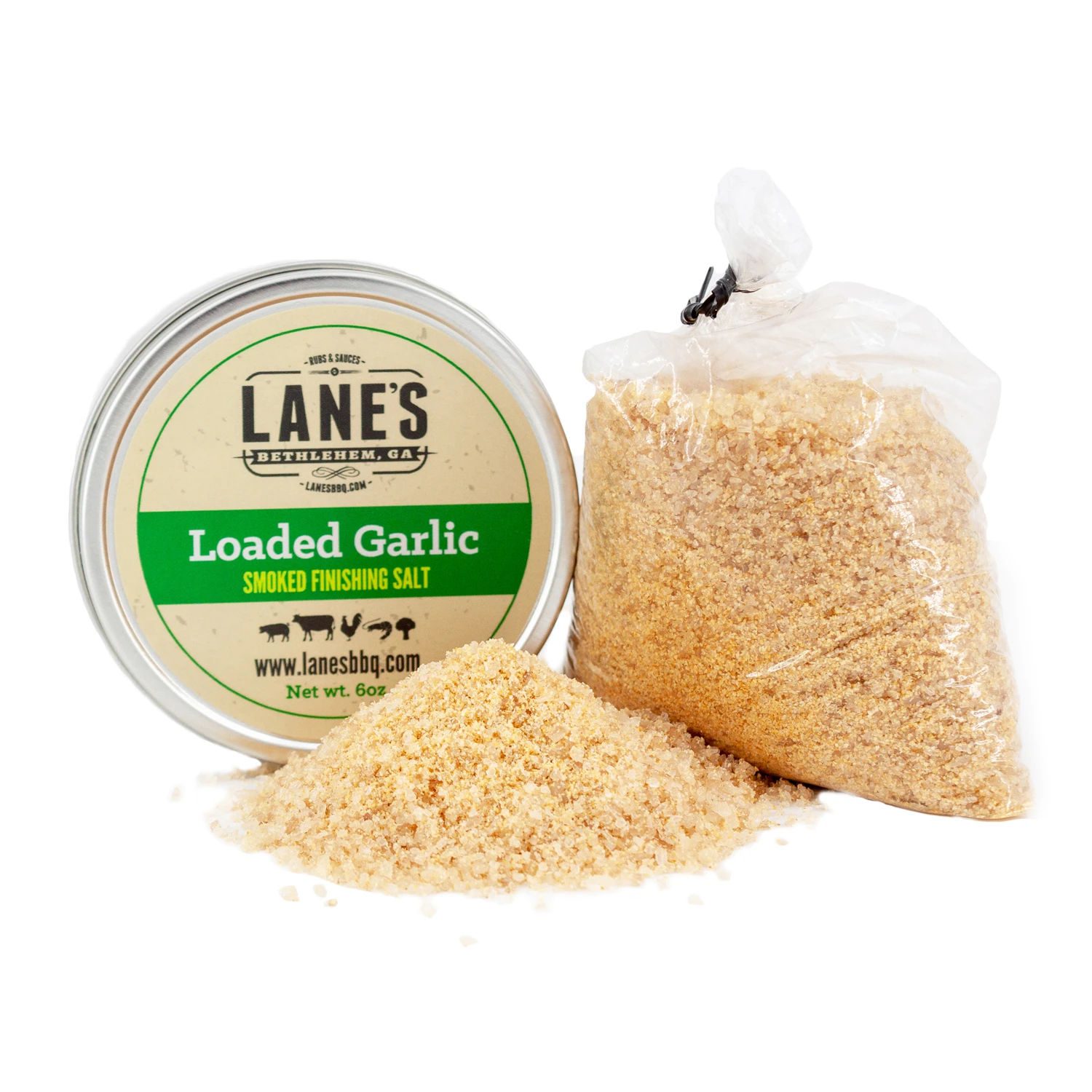 Loaded Garlic Smoked Finishing Salt