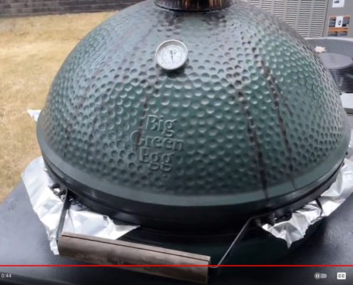 Big Green Egg and Freeze Protection