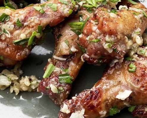 Garlic Parmesan Chicken Wings