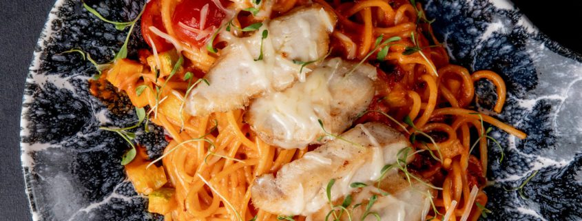 Chicken Parmesan with Pasta