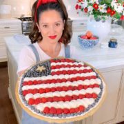 American Flag Fruit Pizza