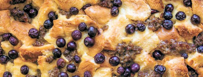 Blueberry French Toast Casserole