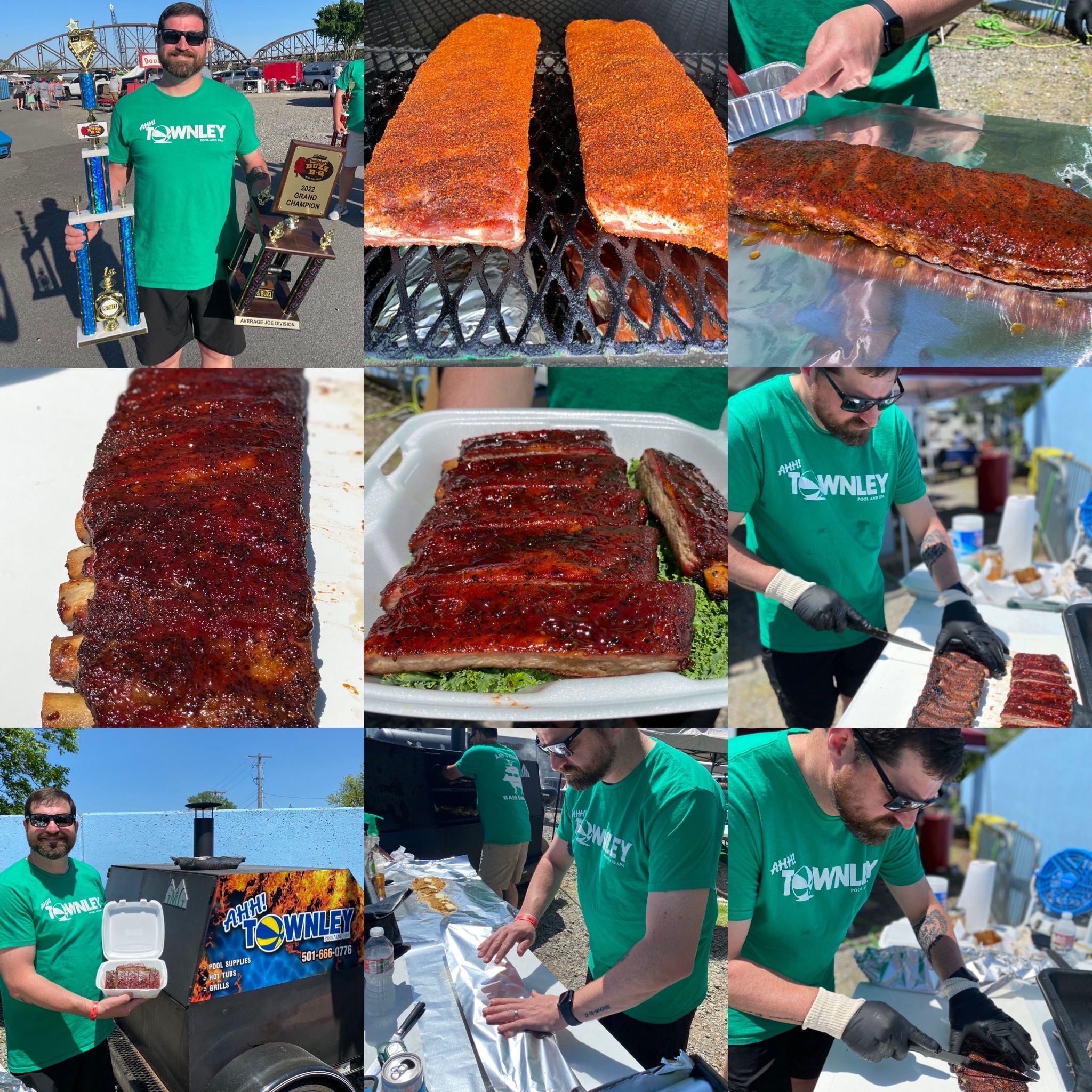 David Townley on Ribs