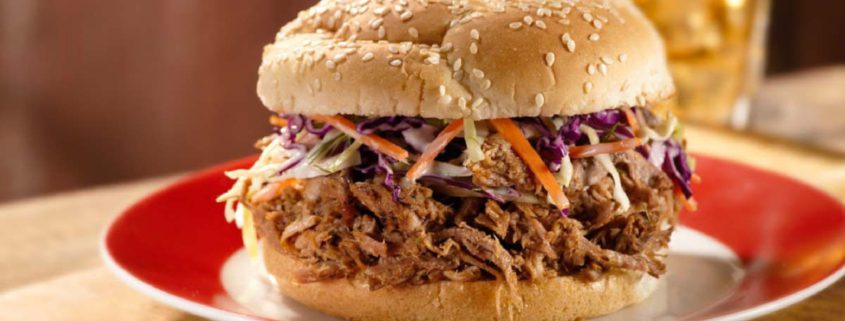 Kansas City Sweet Pulled Pork BBQ Sandwich