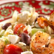 Greek Shrimp & Orzo Salad