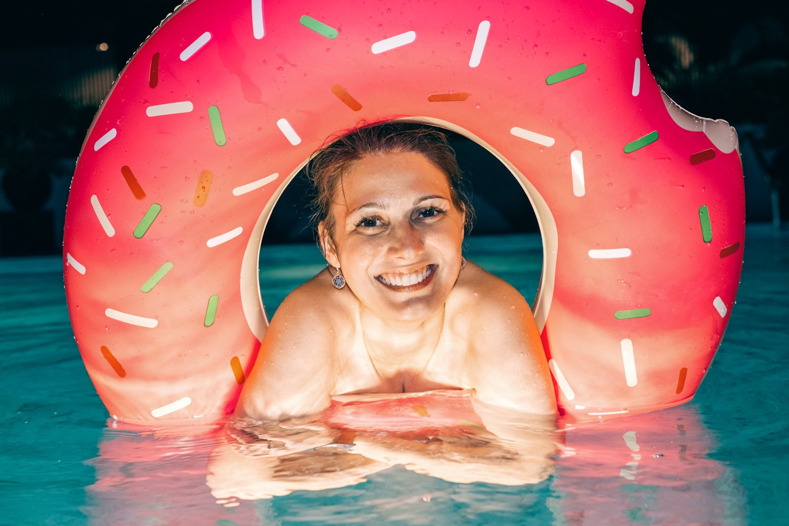 night swimming