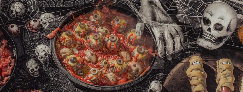 creepy meatball eyeballs