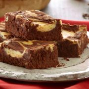 Smoked Chocolate Cheesecake Brownies