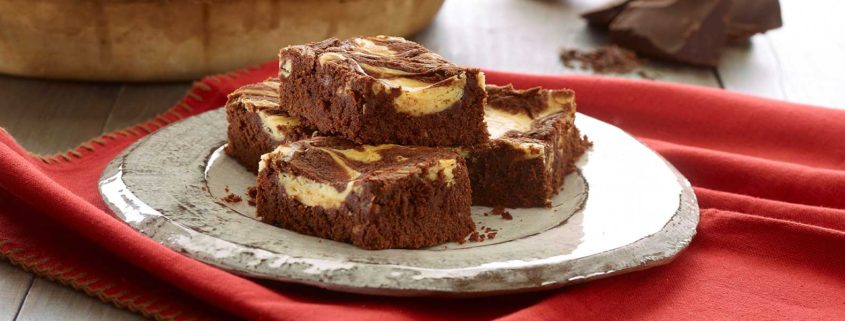 Smoked Chocolate Cheesecake Brownies