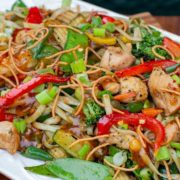 Chicken and Vegetable Teriyaki Stir Fry