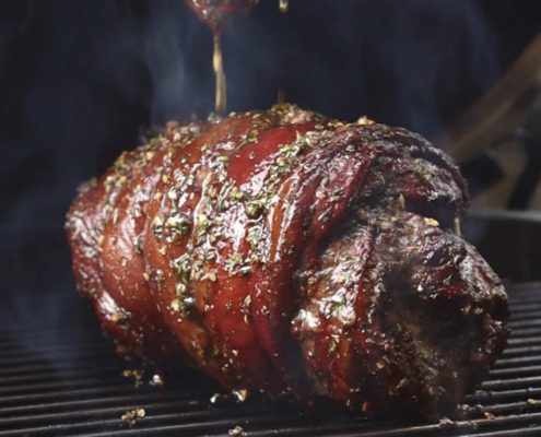 Smoked Lamb Shoulder