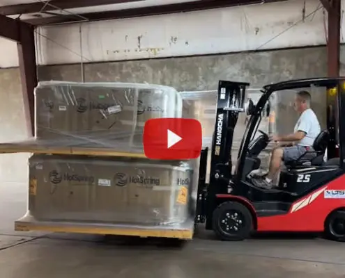 Day 1 - Hot Tub Move In