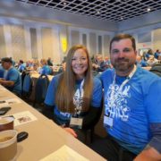 David and Jessica at the Hot Spring Dealer Meeting