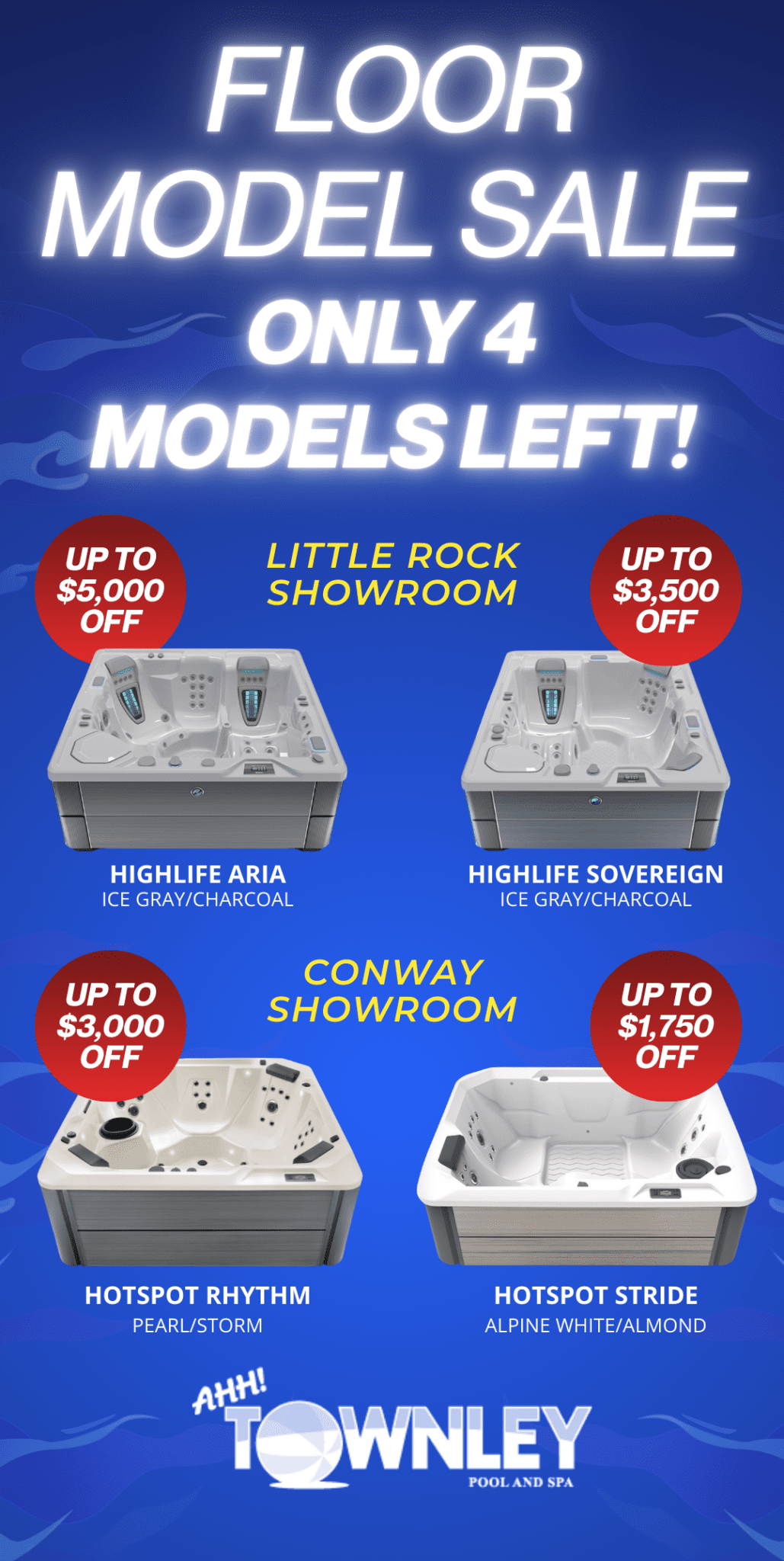 Townley 2025 FLOOR MODEL sale