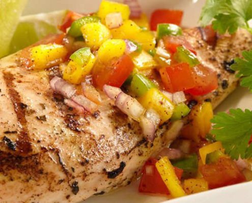 Grilled Island Chicken